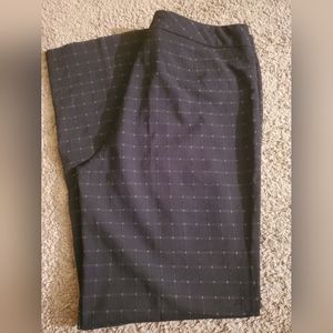 R.Q.T. Black Green Plaid Dress Pants